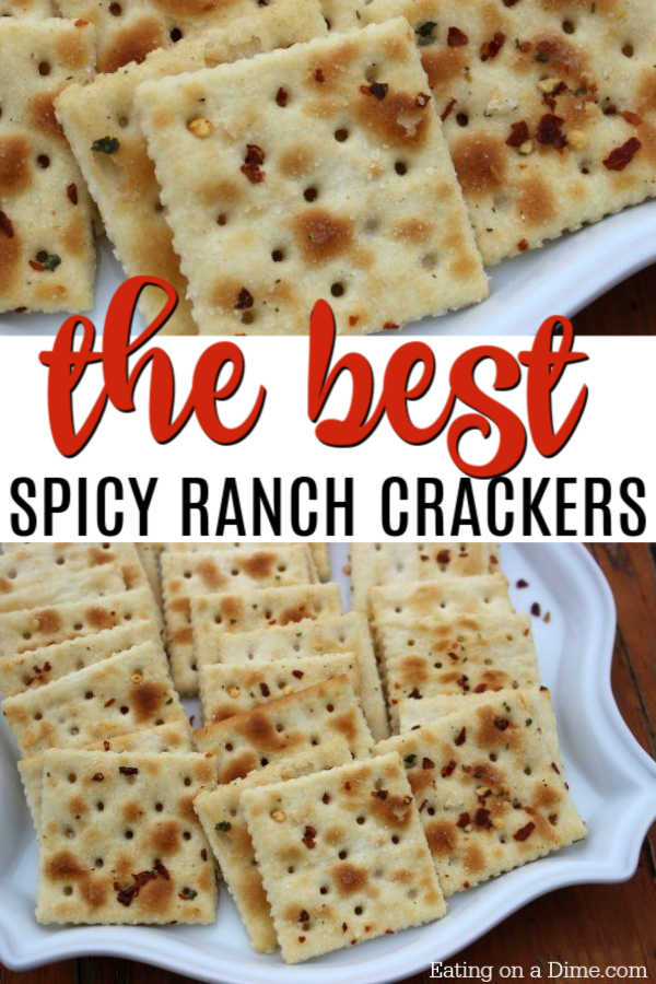 Spicy Ranch Crackers Recipe - the Best Spicy Crackers Recipe