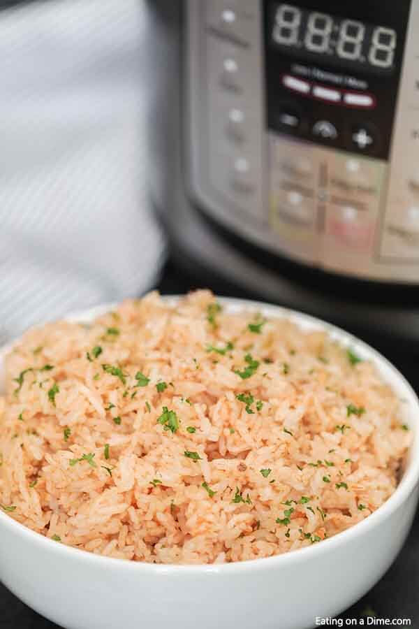 Instant Pot Spanish Rice - The Almond Eater