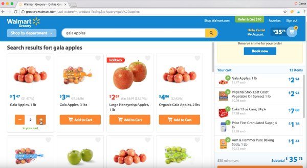 Walmart Grocery Pickup - Save time with Walmart Online shopping