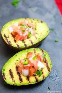 Easy Grilled Avocado Recipe - Keto Grilled Avocado Recipe