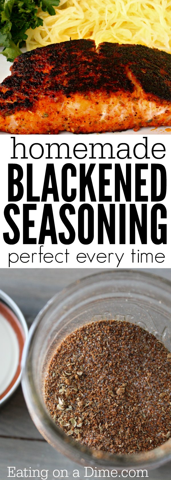 Homemade Blackened Seasoning Recipe - Eating on a Dime