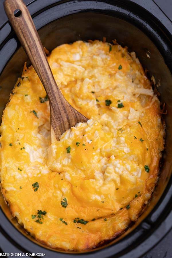 Slow Cooker Baked Potato Casserole - The Magical Slow Cooker