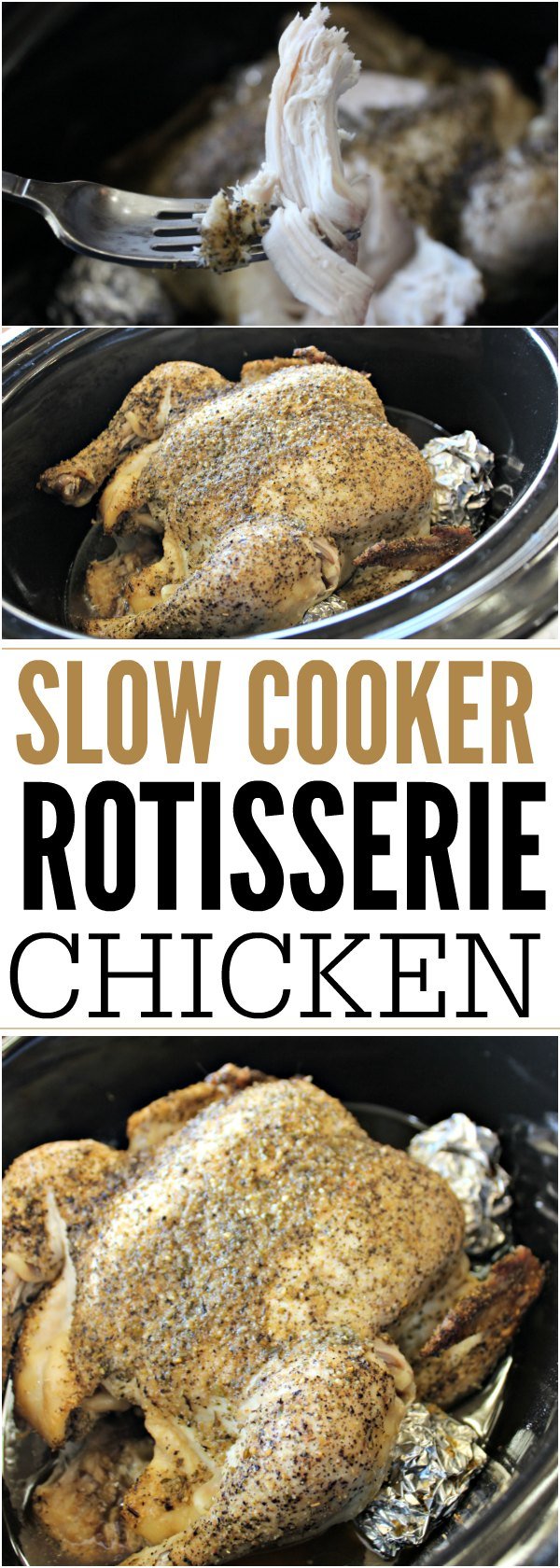 Slow Cooker Whole Chicken Recipe