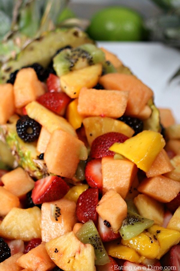 Tropical Fruit Salad Recipe - The Best Fruit Salad - Fresh 