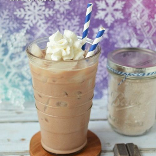 Iced hot chocolate recipe - how to make iced hot chocolate