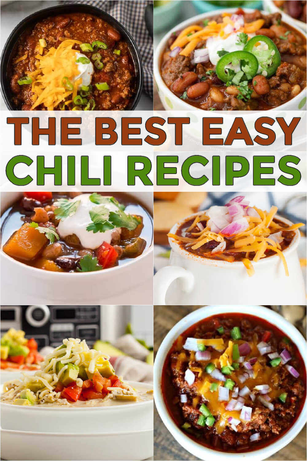 Easy Chili Recipes - Over 20 delicious Chili Soup Recipes