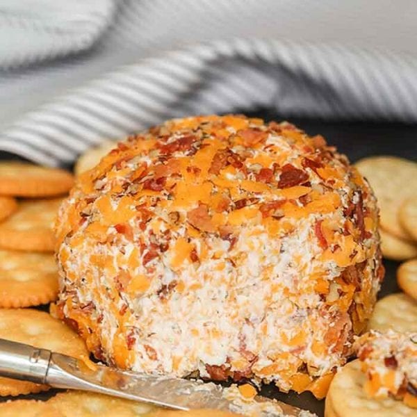 Bacon ranch cheese ball recipe easy bacon ranch cheese ball