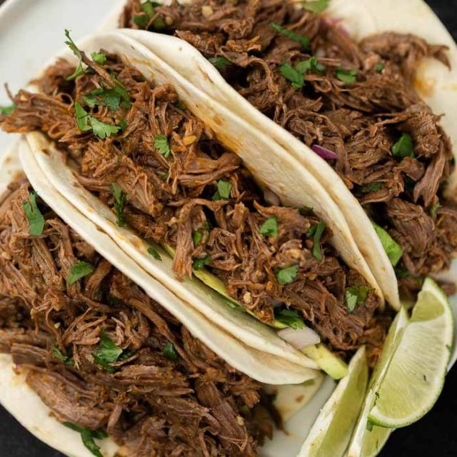 Instant Pot Mexican Shredded Beef Tacos Easy Mexican Shredded Beef 3351