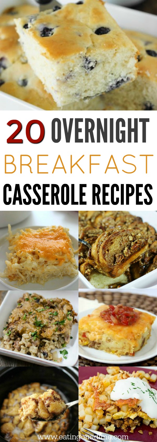 Overnight Breakfast Casserole Recipes - 20 Make Ahead Recipes