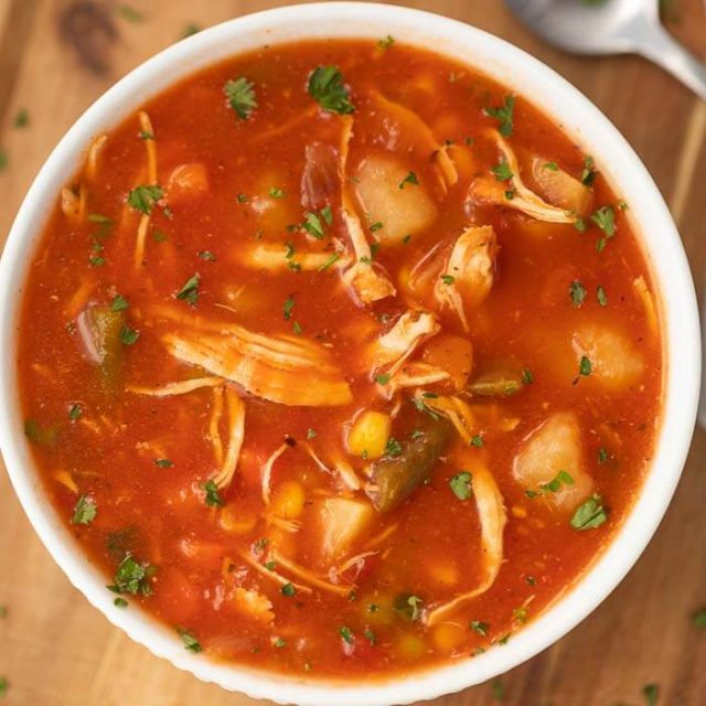 Instant Pot Chicken Vegetable Soup Recipe - Pressure Cooker Recipes