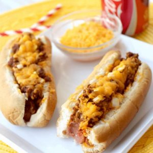 The Best Hot Dog Chili Recipe - Chili Cheese Dog Recipe
