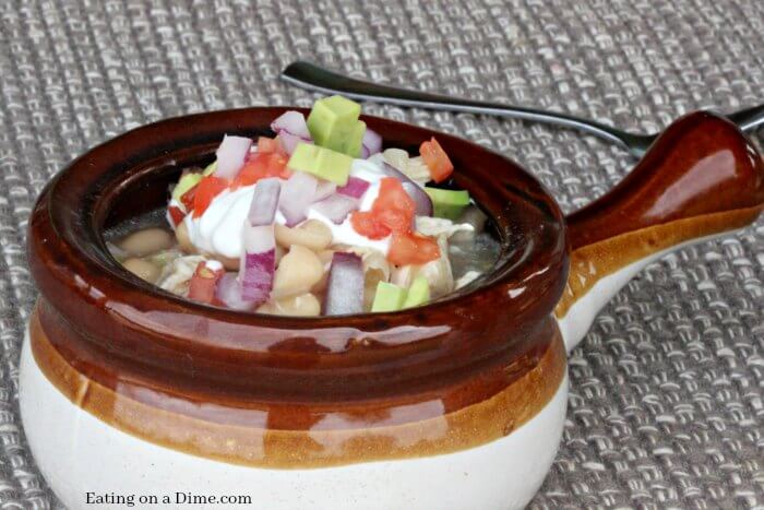 instant pot white chicken chili salsa verde