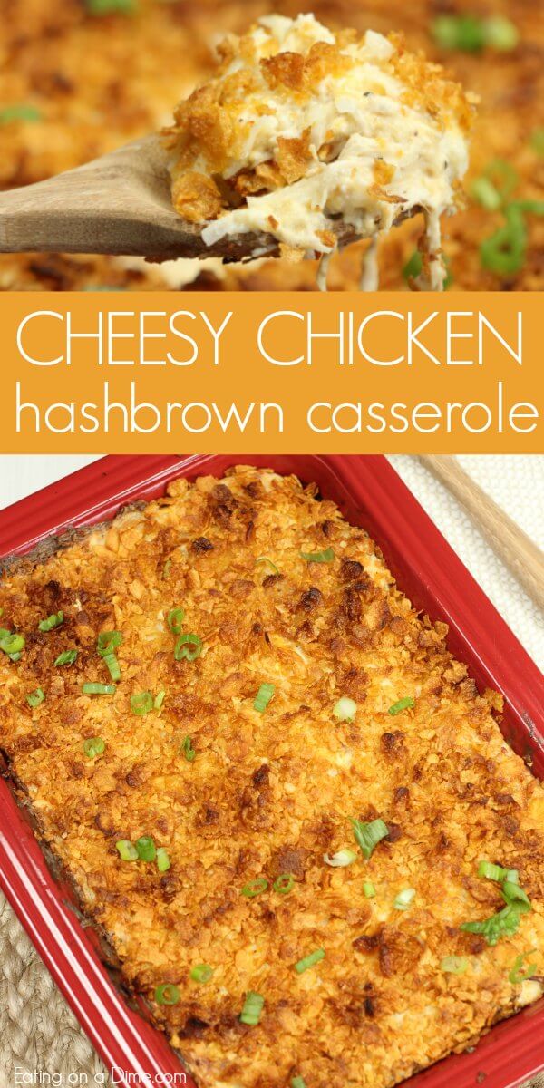 Chicken Hashbrown Casserole Recipe - Easy Casserole Recipe!