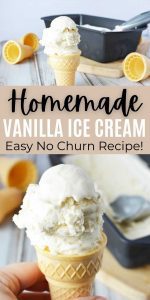 Easy homemade vanilla ice cream recipe - Easy Vanilla Ice Cream Recipe