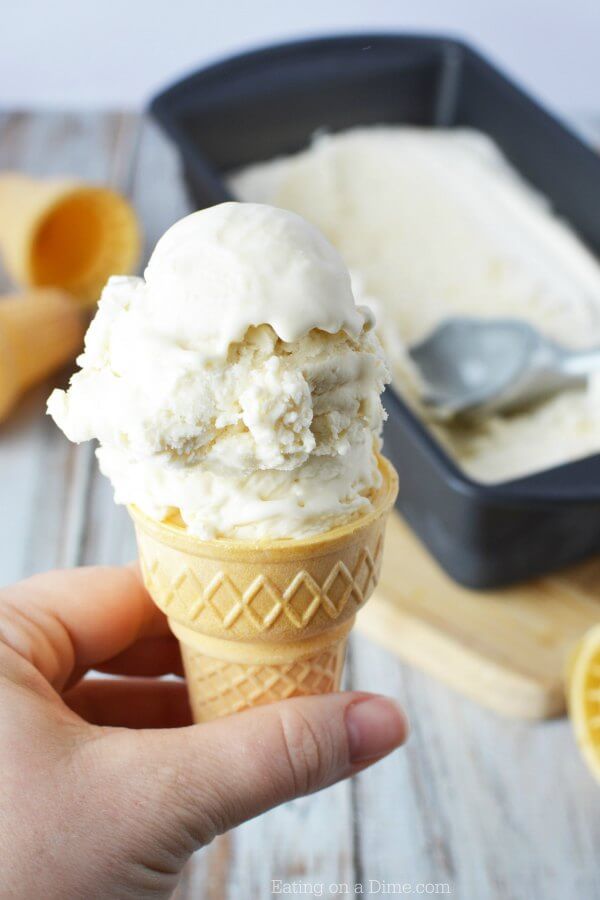 Easy Homemade Vanilla Ice Cream Recipe Easy Vanilla Ice Cream Recipe