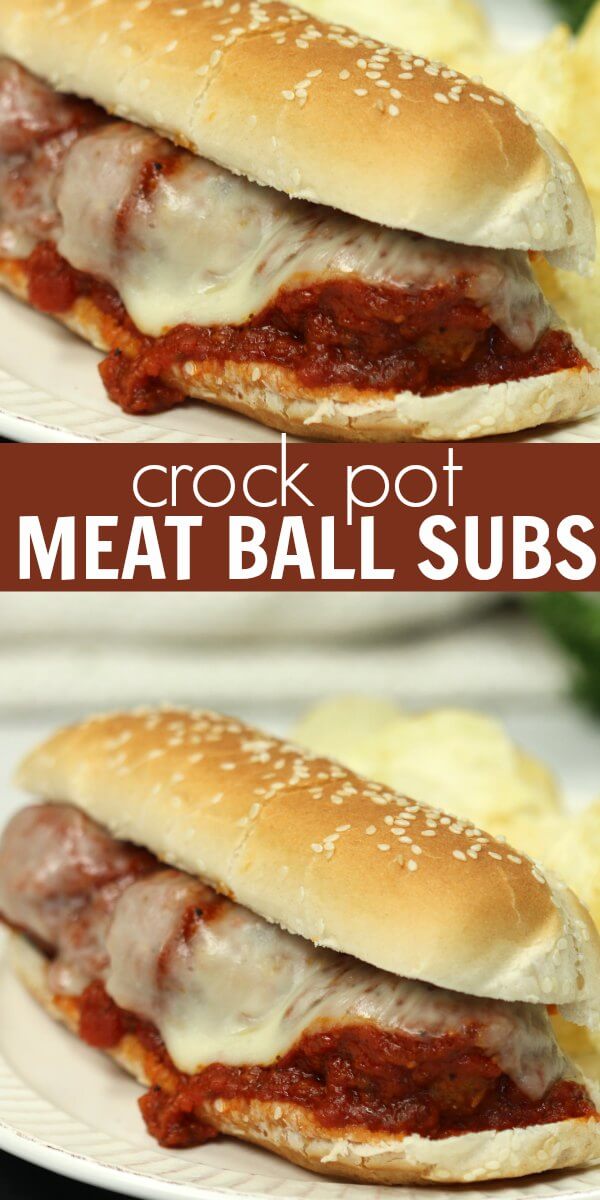 Crockpot Meatball Subs - Easy Meatball Sub Recipe