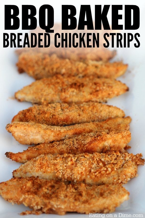 Easy Bbq Baked Breaded Chicken Recipe