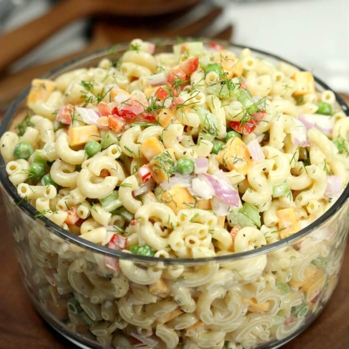 Easy macaroni salad recipe (and VIDEO) - The Best Macaroni Salad