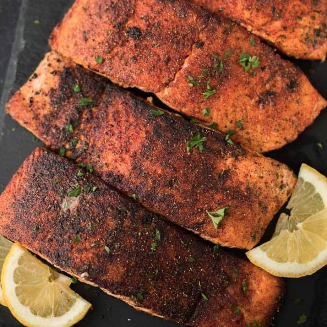 Blackened salmon - how to make blackened salmon