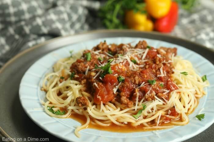 Crock pot Spaghetti Sauce Recipe - Crock Pot Spaghetti