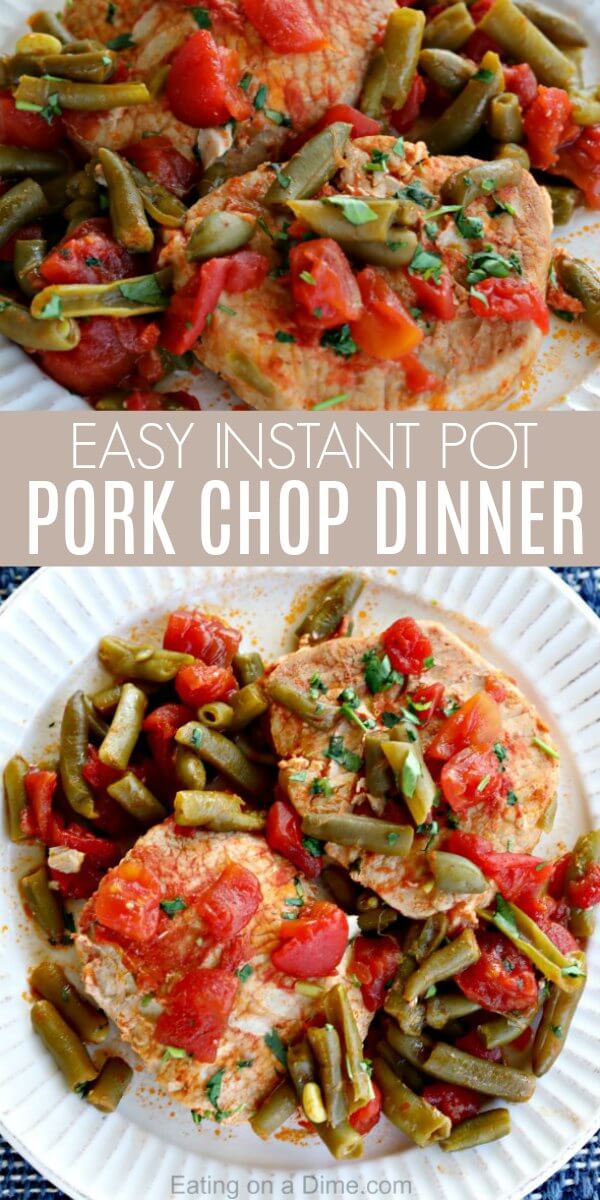 instant Pot Pork Chops Dinner - Quick and Easy Keto Pork Chops