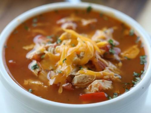 Instant Pot Chicken Fajita Soup Pressure Cooker Chicken Fajita Soup