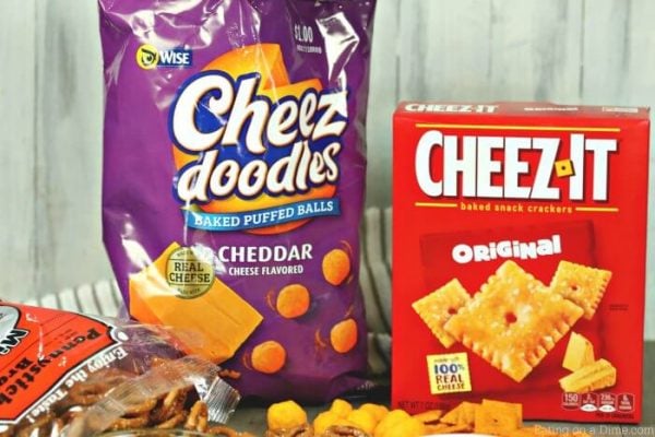 Easy Spicy Cheez-It Snack Mix Recipe - Eating On A Dime