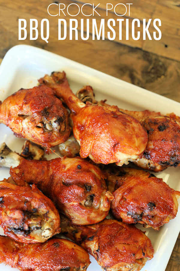 Crock Pot Chicken Drumsticks - Only 5 Ingredients!