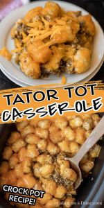 Crock Pot Tator Tot Casserole Recipe - Easy Tator Tot Casserole