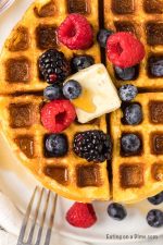 Keto Waffles Recipe - Easy Low Carb Waffles Recipe