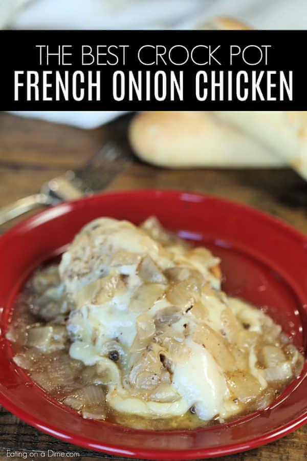 Crock Pot French Onion Chicken Recipe Easy French Onion Chicken