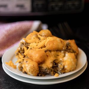 Crock Pot Tator Tot Casserole Recipe - Easy Tator Tot Casserole