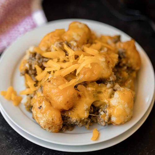 Crock Pot Chicken Tater Tot Casserole - The Country Cook