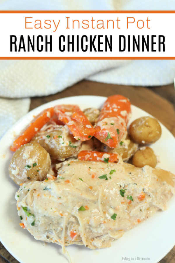 Creamy Ranch Chicken Instant Pot Recipe Quick And Easy Dinner