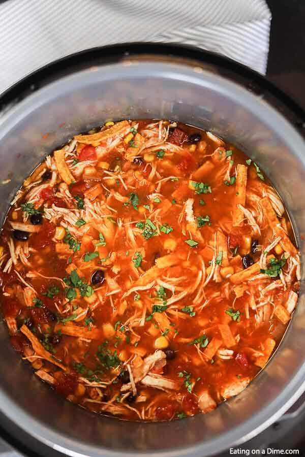 Instant Pot Whole Chicken Soup - FRESH. OUT.