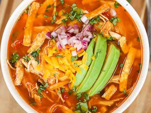 Healthy Chicken Tortilla Soup: Instant Pot & Ready in 30 Minutes