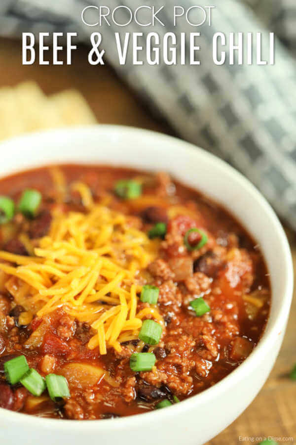 Easy beef chili recipes - 20+ ground beef chili recipes
