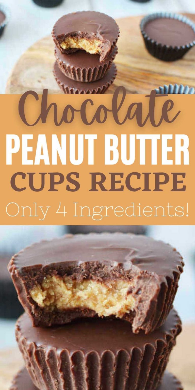 Chocolate Peanut Butter Cups Recipe - Easy chocolate peanut butter cups