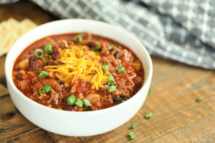 Crock Pot Vegetable and Beef Chili Recipe - Easy Vegetable Beef Chili