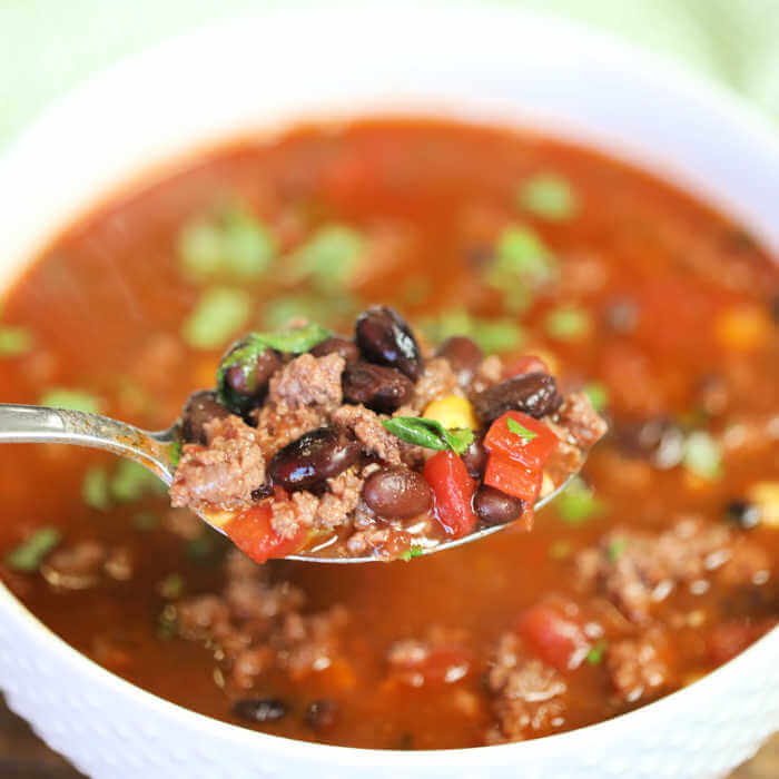 Crockpot Black Bean Soup Recipe - Easy Crock Pot Black Bean Soup