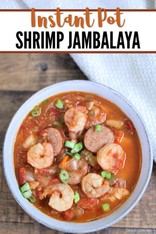 Instant Pot Shrimp Jambalaya Instant Pot Shrimp And Sausage Jambalaya