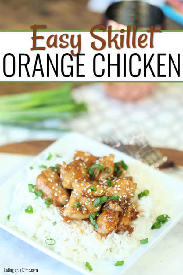 Orange Chicken Recipe - easy orange chicken in 20 minutes