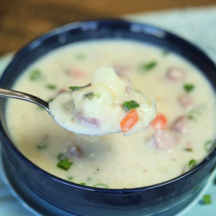 Ham and Potato Soup Crock Pot Recipe - Hearty and Delicious!