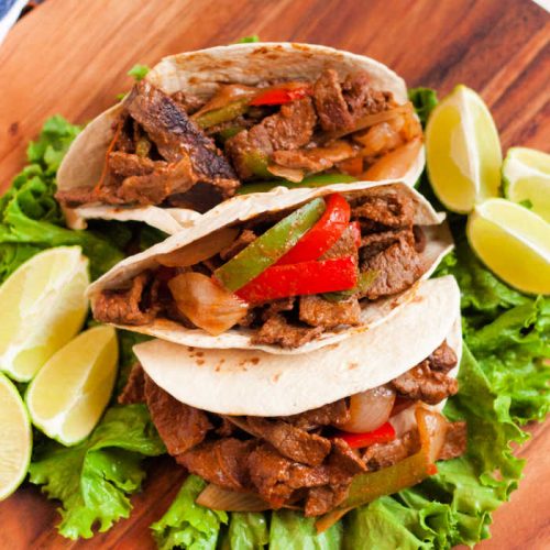 Slow Cooker Steak Fajitas Recipe - Only 5 ingredients