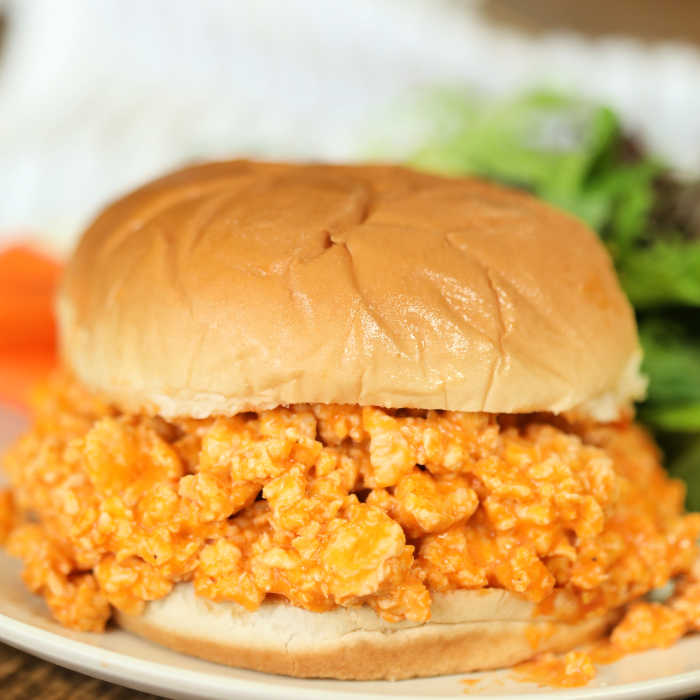 Easy Buffalo Chicken Sloppy Joes Eating On A Dime