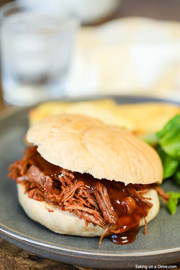 Crock Pot Brisket Sandwich Recipe - Slow Cooker Beef Brisket Recipe