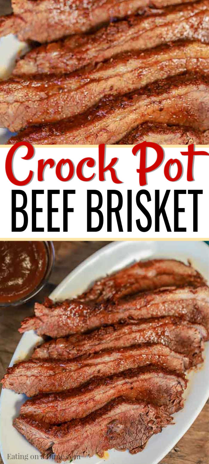 Crock Pot Brisket Recipe Easy Slow Cooker BBQ Brisket