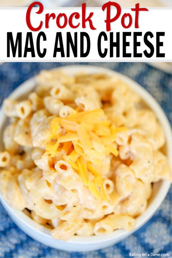 best crock pot mac and cheese with cream cheese