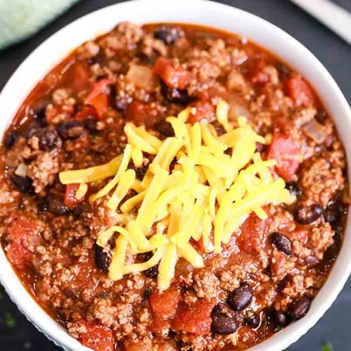 Crock Pot Chipotle Chili Recipe - Delicious slow cooker chili