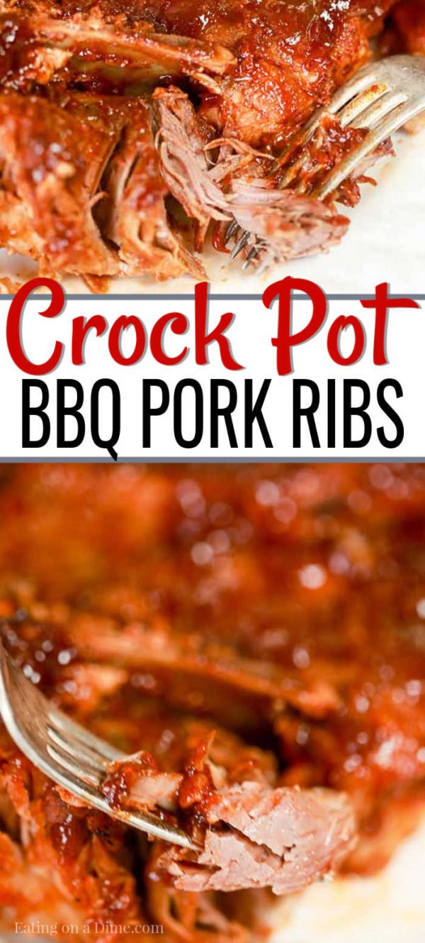 Country Style Pork Ribs Crock Pot Recipe Eating On A Dime